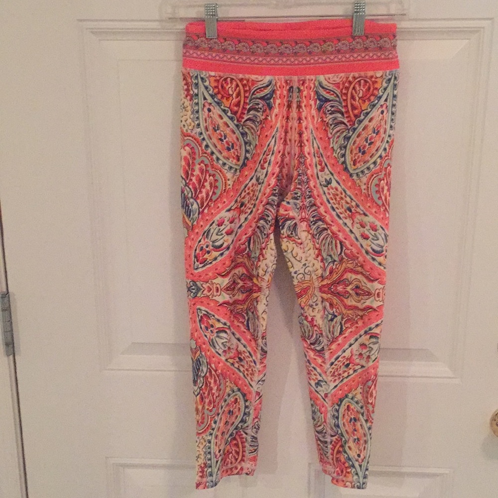 Nanette Lepore patterned workout leggings - Capri